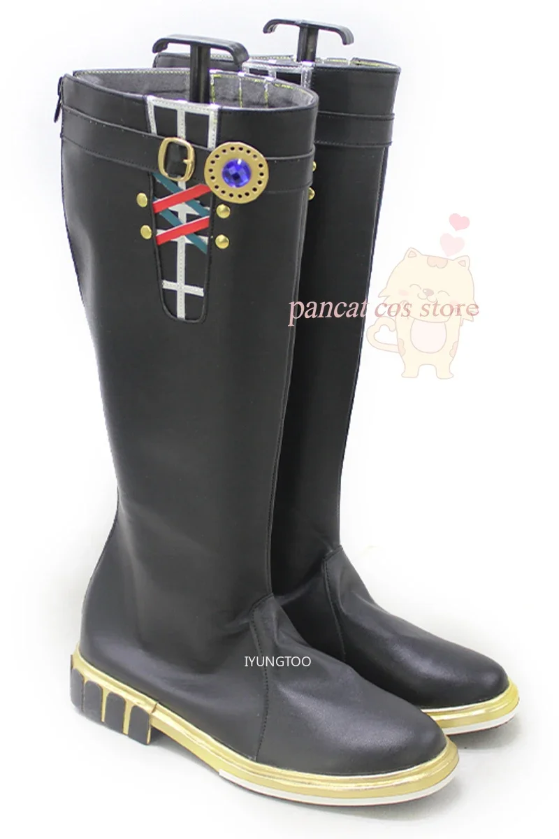 أحذية جميلة ديربي أوغوري كاب التأثيرية لعبة الرسوم المتحركة الهزلية أحذية طويلة أزياء تنكرية أحذية الدعامة لحفلات الهالوين #6