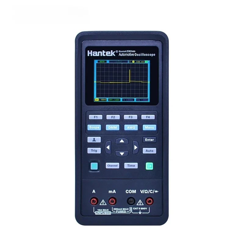 Digital automotive oscilloscope for cars 2D82 AUTO+multimeter+signal source+Automotive Diagnostic 2CH 250MSa/s 80MHz