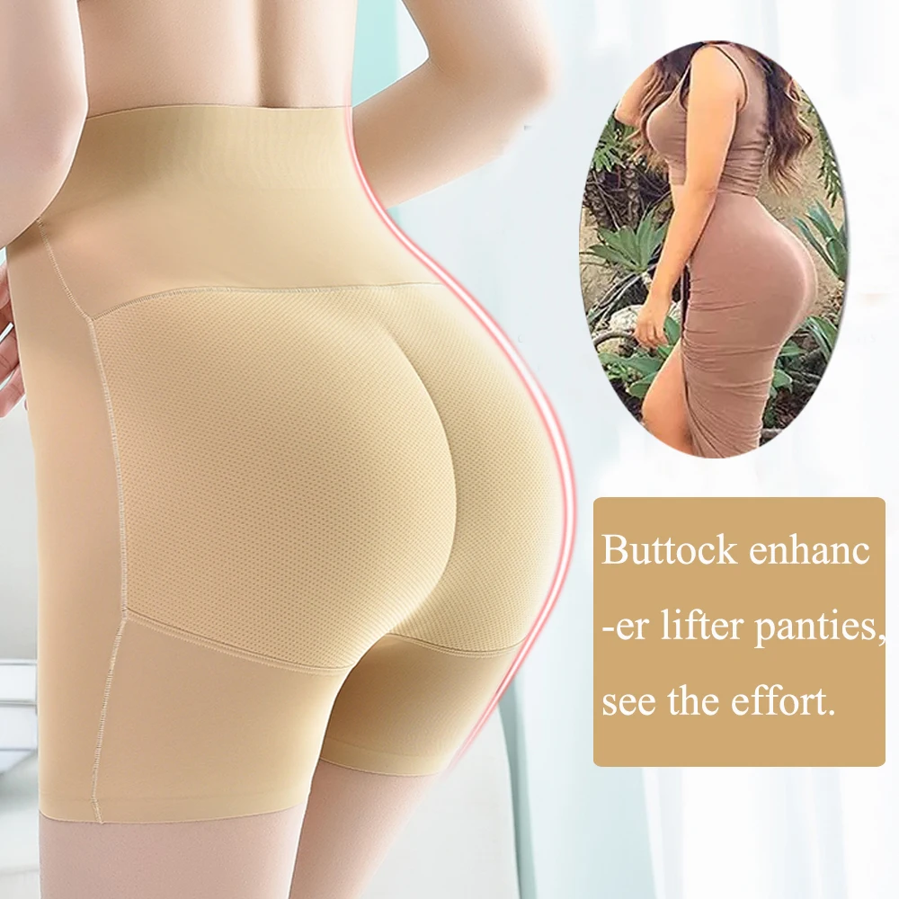 Hip Shapewear Women High Waist Hip Enhancer Panties Body Shaper Butt Lifter Buttocks