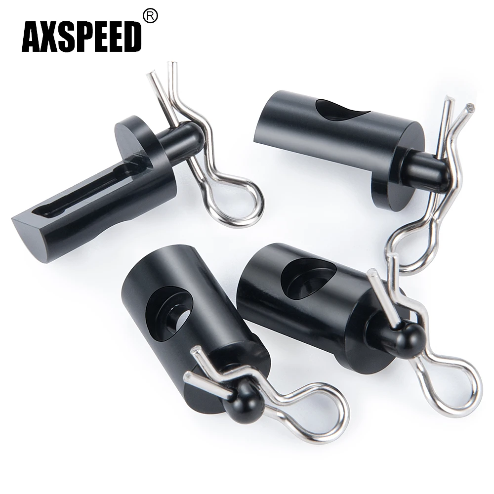 AXSPEED Aluminiumlegierung Auto Shell Spalte für Tamiya Lunchbox 1/12 RC Auto Monster Truck Upgrade Teile