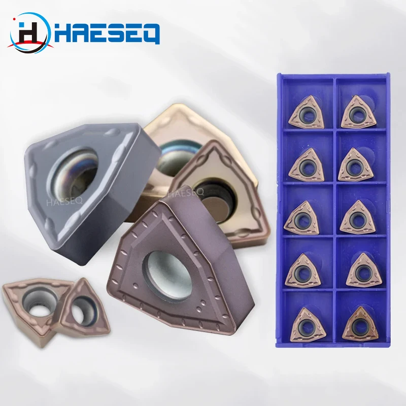 Torno CNC ferramenta de torneamento, Ferramentas de broca rasa, Carbide Insert, WCMX030208, WCMX040208, WCMX050308, WCMX06T308, WCMX080412, WCMX03040308