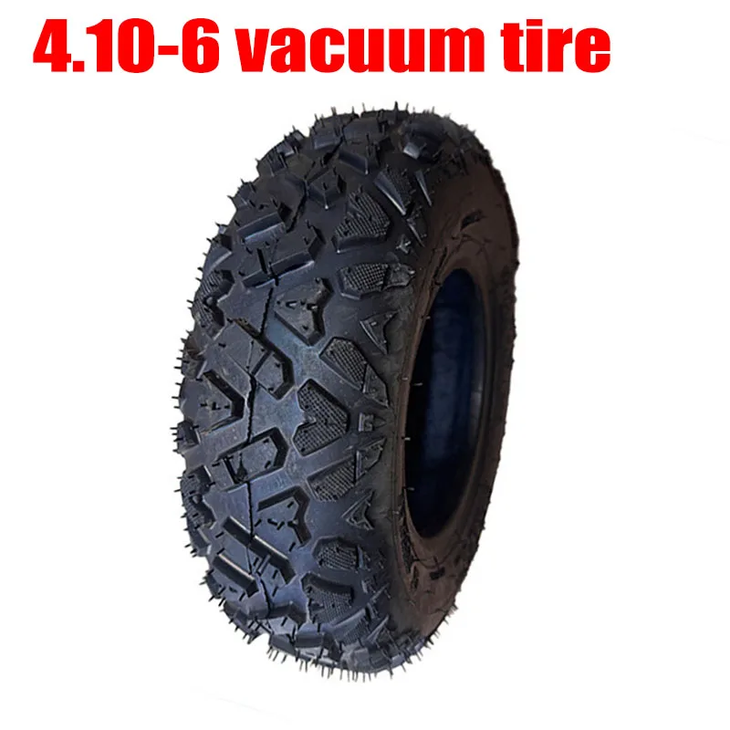 

10X4.10-6 off-road vacuum tire for electric scooter ride hailing, wear-resistant tire, road tire, outer tire