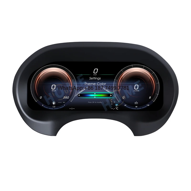 

LCD Digital Cluster Speedometer Instrument with Wireless Carplay for . VITO W447 2016-2023 12.3 Inch LCD Dashboard