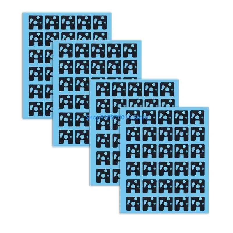B95C 120Pieces Mechanical Keyboards Switches Sticker Noise Dampener Foam Sound Reduction Insulation Film for Switches