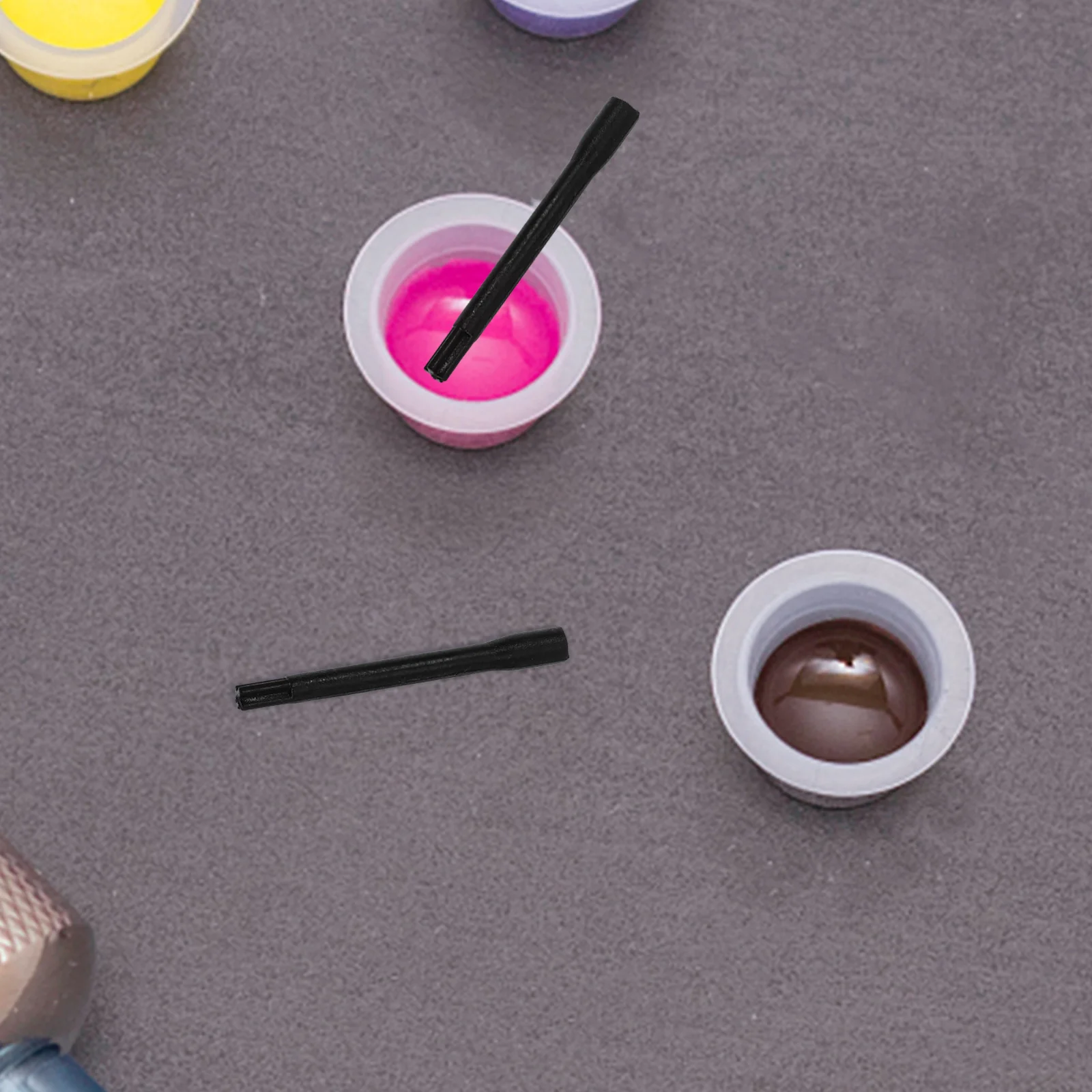 100 قطعة خلاط الصباغ المتاح ABS اثارة قضيب لغمس خلط الحبر خفيفة الوزن المهنية استخدام آلة التلوين