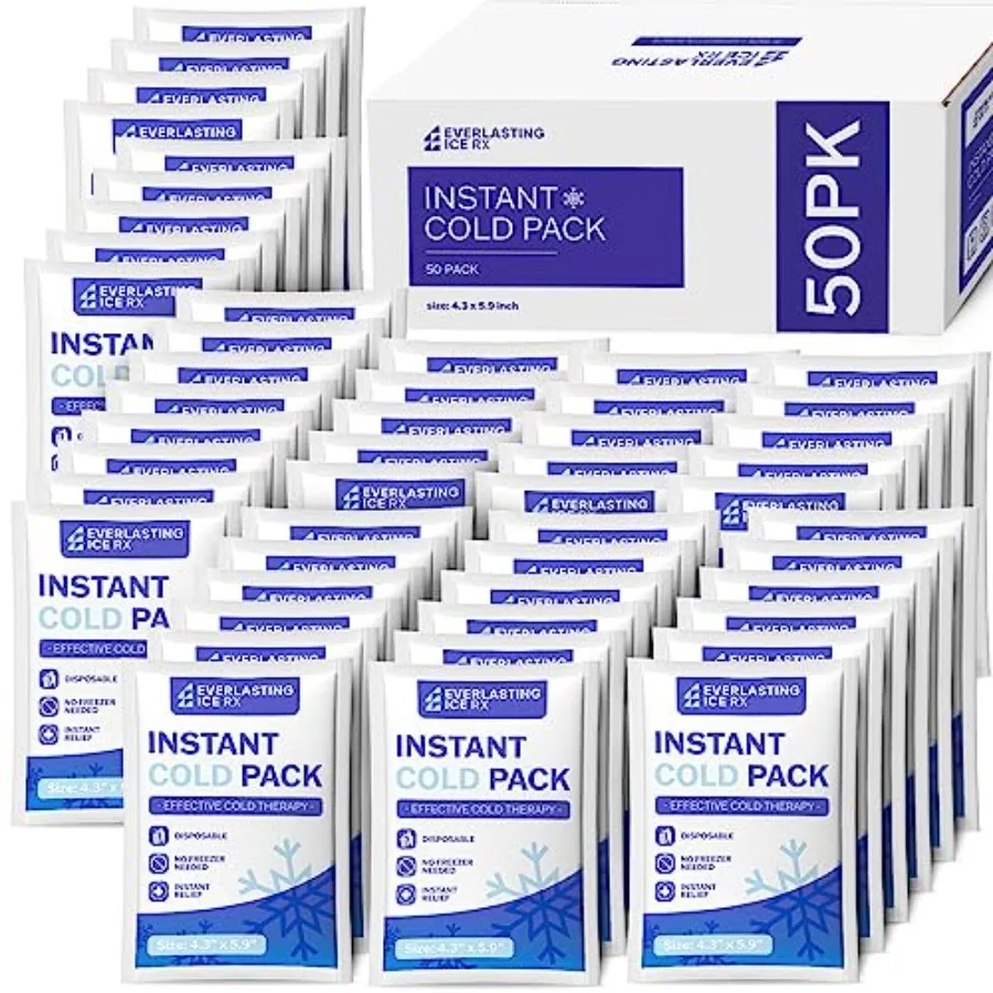 

Instant Cold s - Instant Ice s for Injuries Disposable Cold Compress Ice for Pain Relief, Swelling, Inflammation, Sprains, Toot