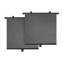 Parasol de coche, engranaje lateral, parasol de coche, ventana lateral para bebé, cortinas de vehículo con ventosas, ganchos de Pvc Uv para bebé