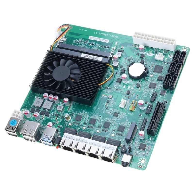 Port N5105 ITX Mainboard للشبكات المتقدمة في مساحة Maker Maker