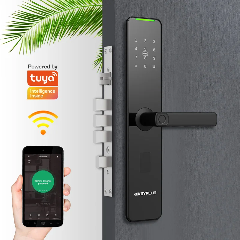 Smart Key Card Door Lock Smart Digital Access Electronic Fingerprint Door Locks