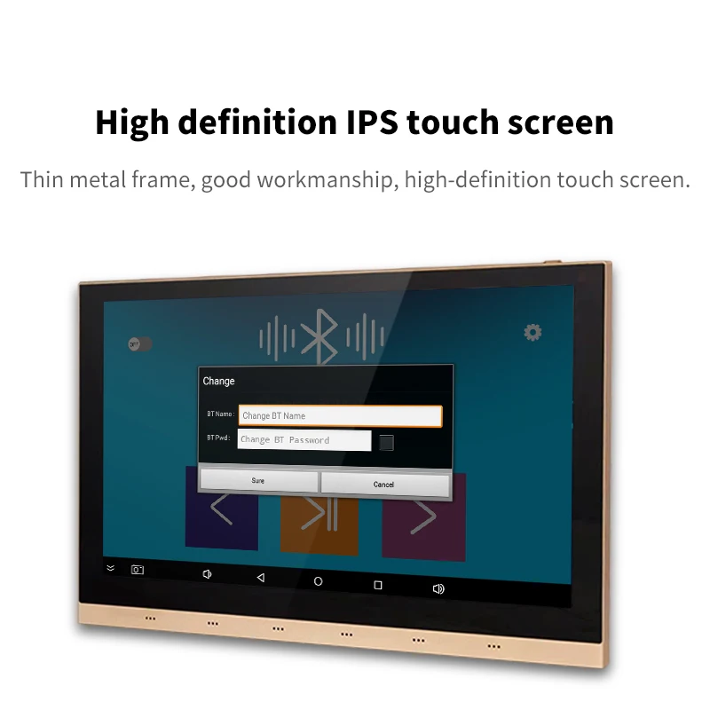 10inch Android 11 32G WIFI Bluetooth  domácí audio pozadí hudba systém zeď zesilovač ovládání panel