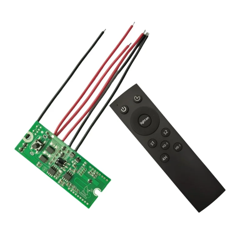 PCBA 3.2V3.7V remote control radar with memory human body sensing solar ...