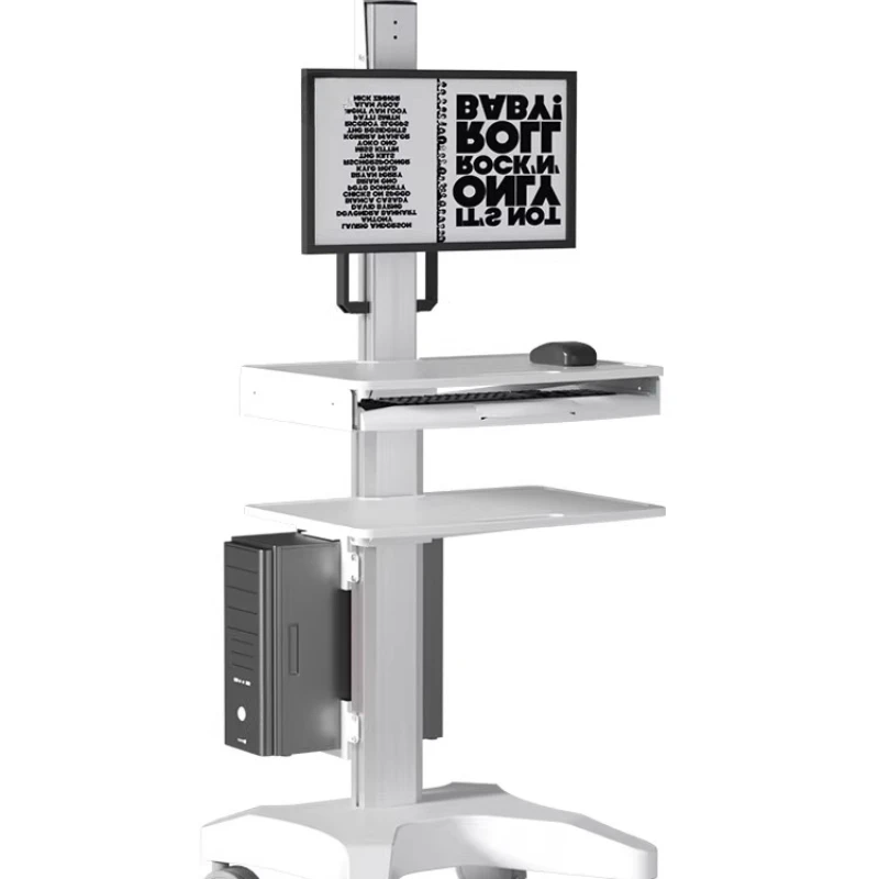 Monitor mobile stand computer cart