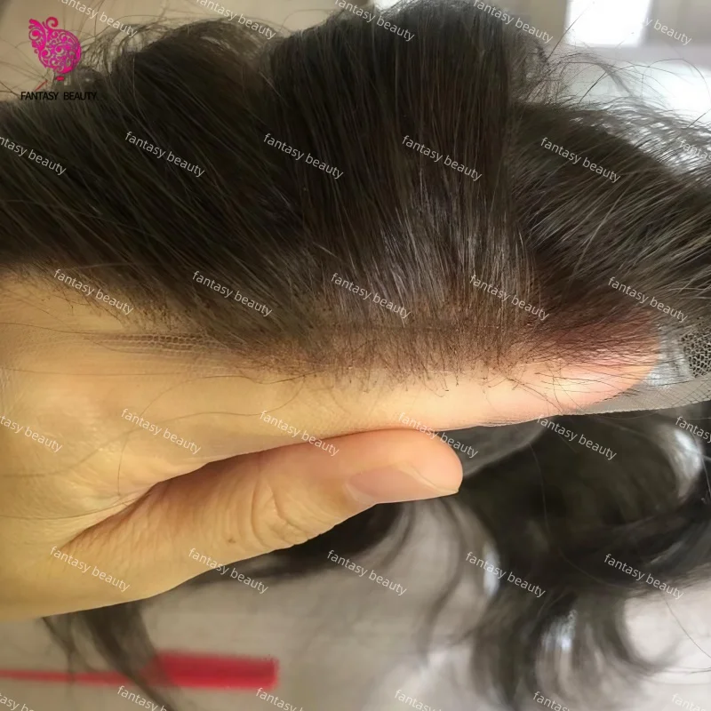 

Q6 Swiss Lace&Pu Men's Toupee 1B10#1B20 Black Gray Human Hair Men Wig 22R#18 Brown Blonde Bleach Knots Men Capillary Prosthesis