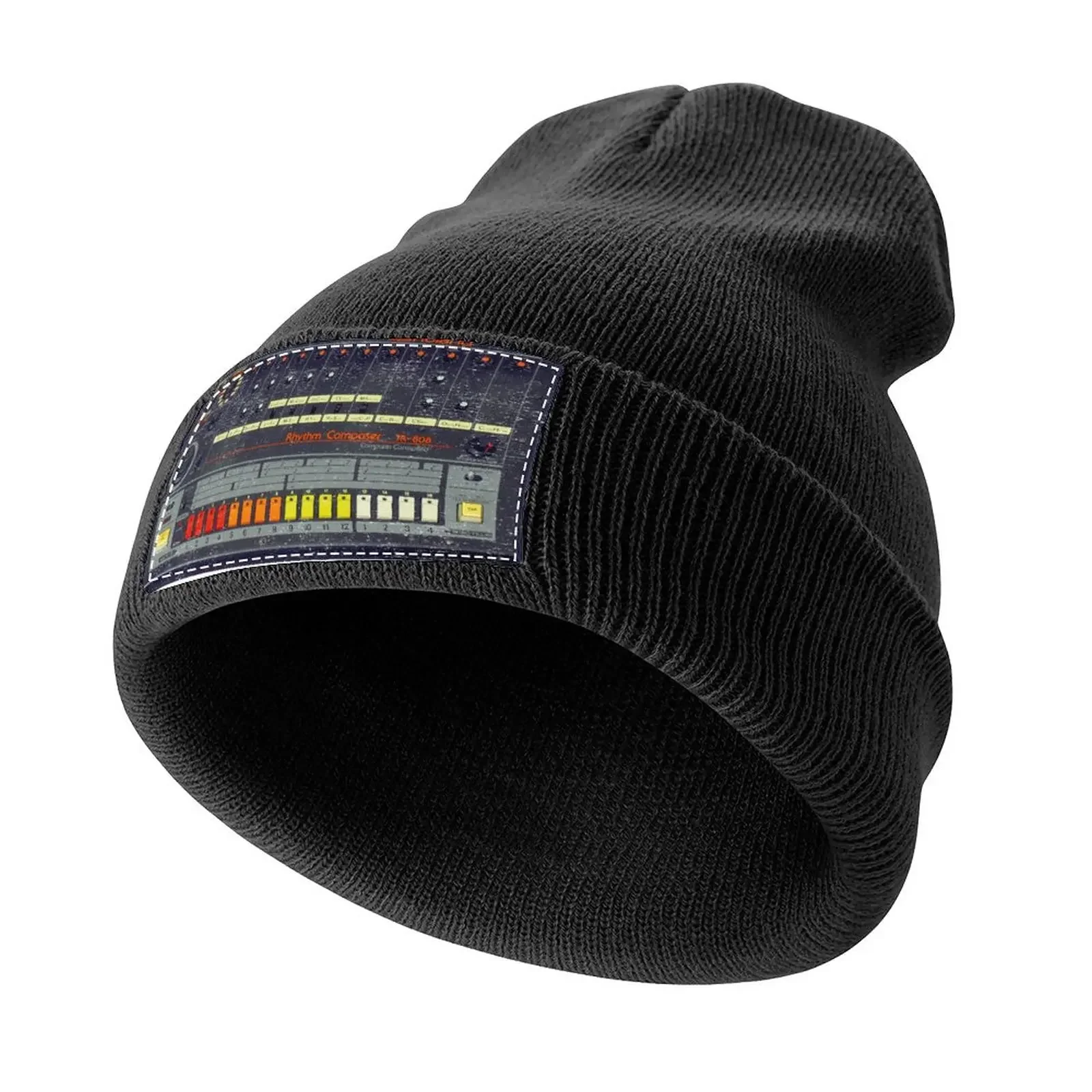 

Roland TR-808 Rhythm Composer Drum Machine Vintage Knitted Cap Hat Luxury Brand Hood Golf For Women Men's