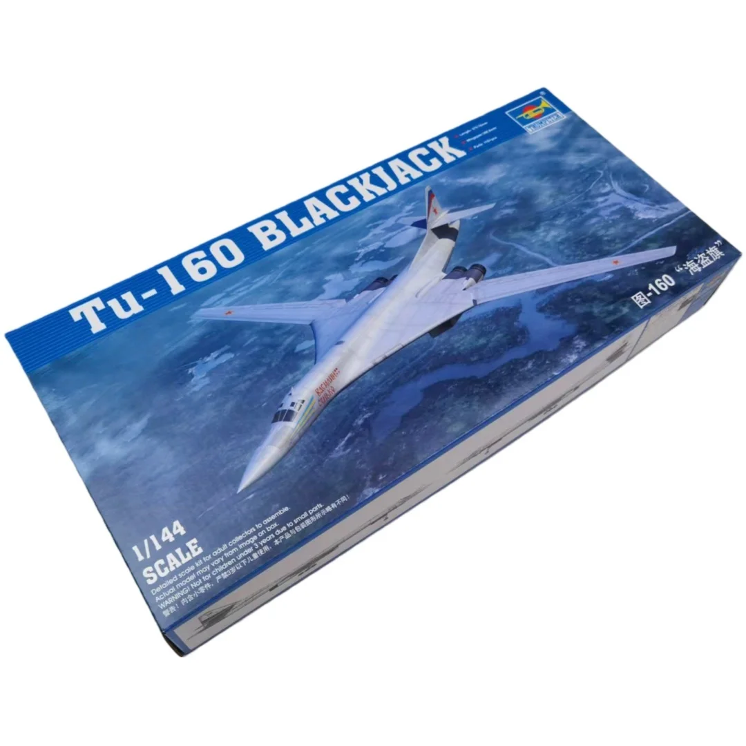 TRUMPETER 1/144 TU-160 Blackjack Bomber Assembly Puzzle Model