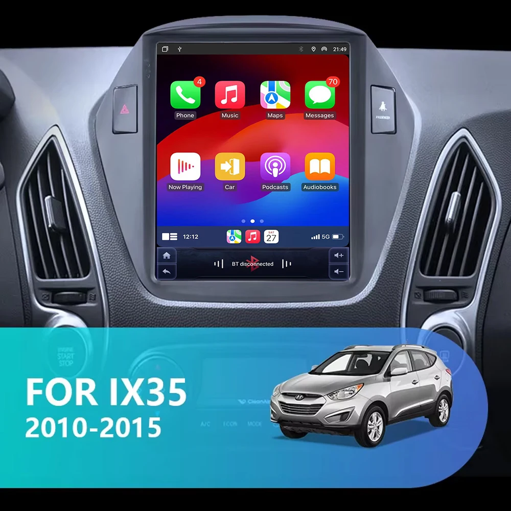 Android 14 for Hyundai IX35 Tucson 2009-2015 9.7