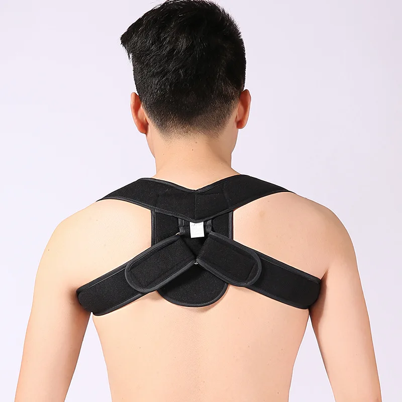 Kyphosis correction with the adult department through correct garment JiaoZi JiaoZi use the posture spinal posture orthotics