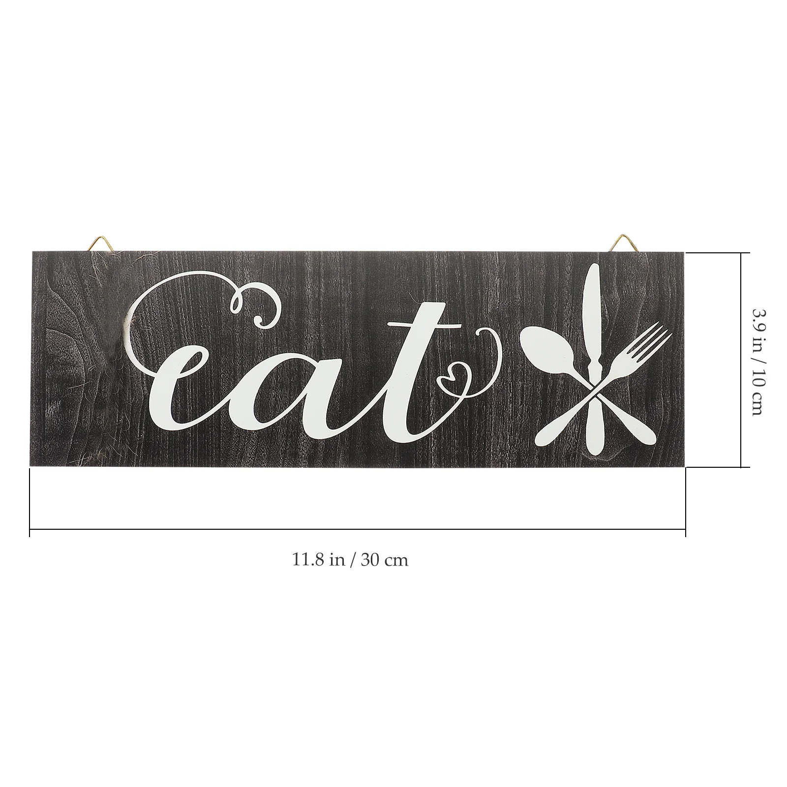 

Wooden Wall Hanging Sign Kitchen Dining Room Decor Rustic Wood Plaque With Clear Lettering Lightweight Door Pendant Craft Home