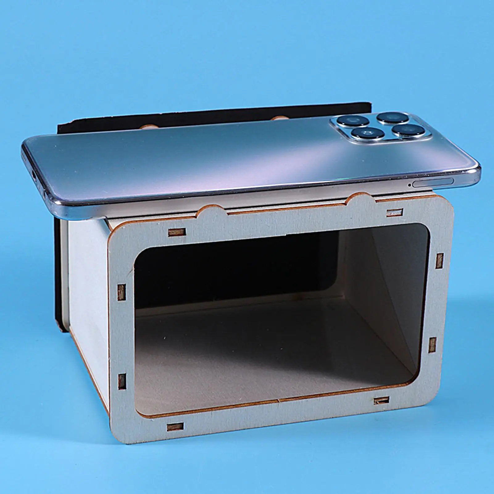 3D Holographic TV Cinema Projector Holographic Display Phone Projector Hologram Bracket Display Stand for Cinema Entertainment