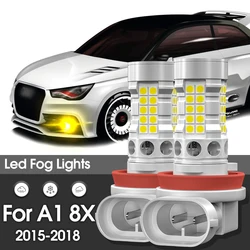 Canbus LED Fog Light Lamp 2pcs Accessories For Audi A1 8X 2015-2018 2016 2017
