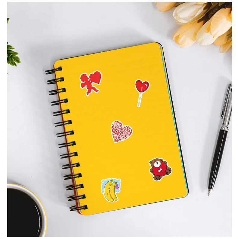 50/100PCS Valentijnsdag Graffiti Stickers Laptop Briefpapier Liefde Decoratie Stickers Waterprrof Stickers