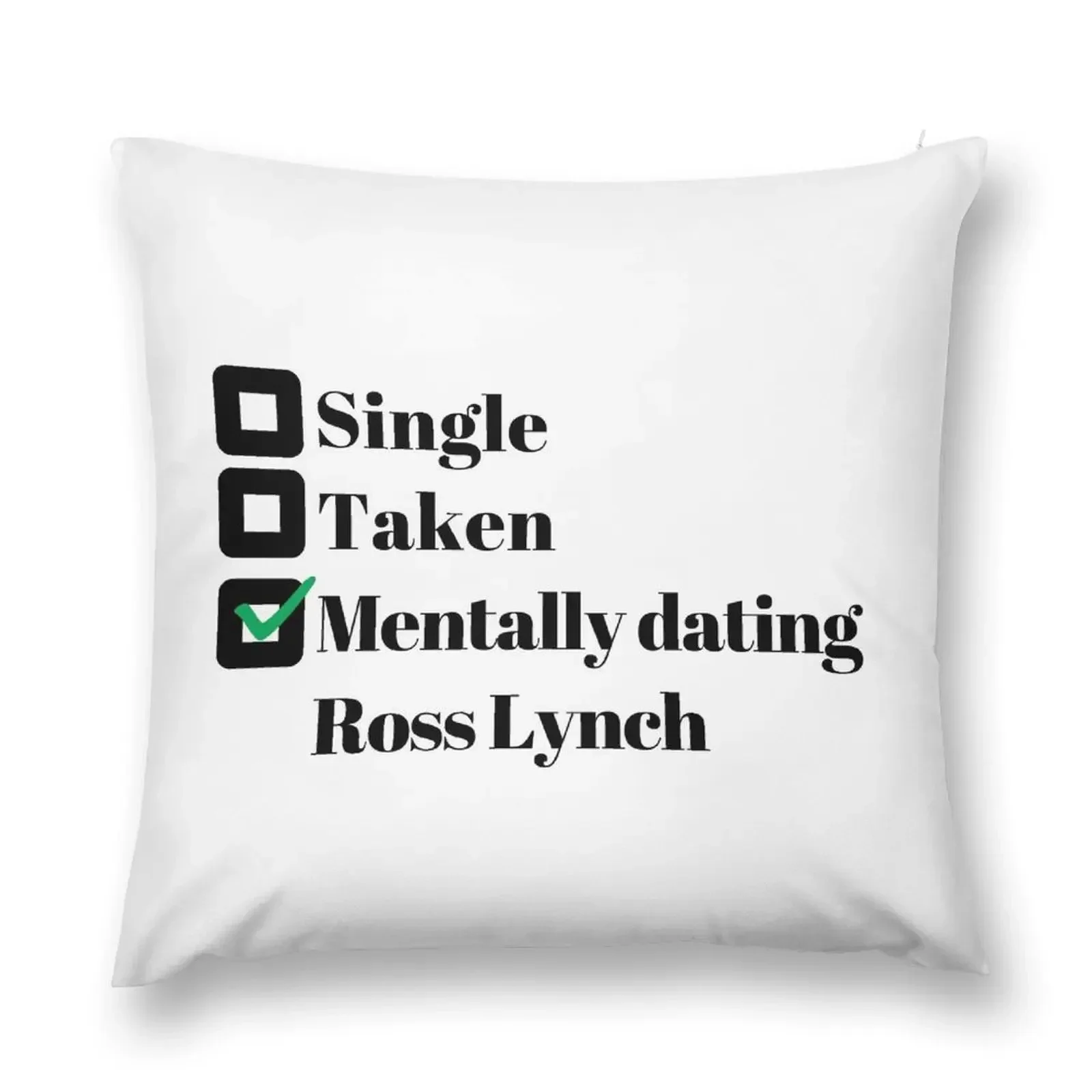 Mentally dating Ross Lynch Throw Pillow pillow cover luxury Cushion Cover Set Throw Pillow Covers