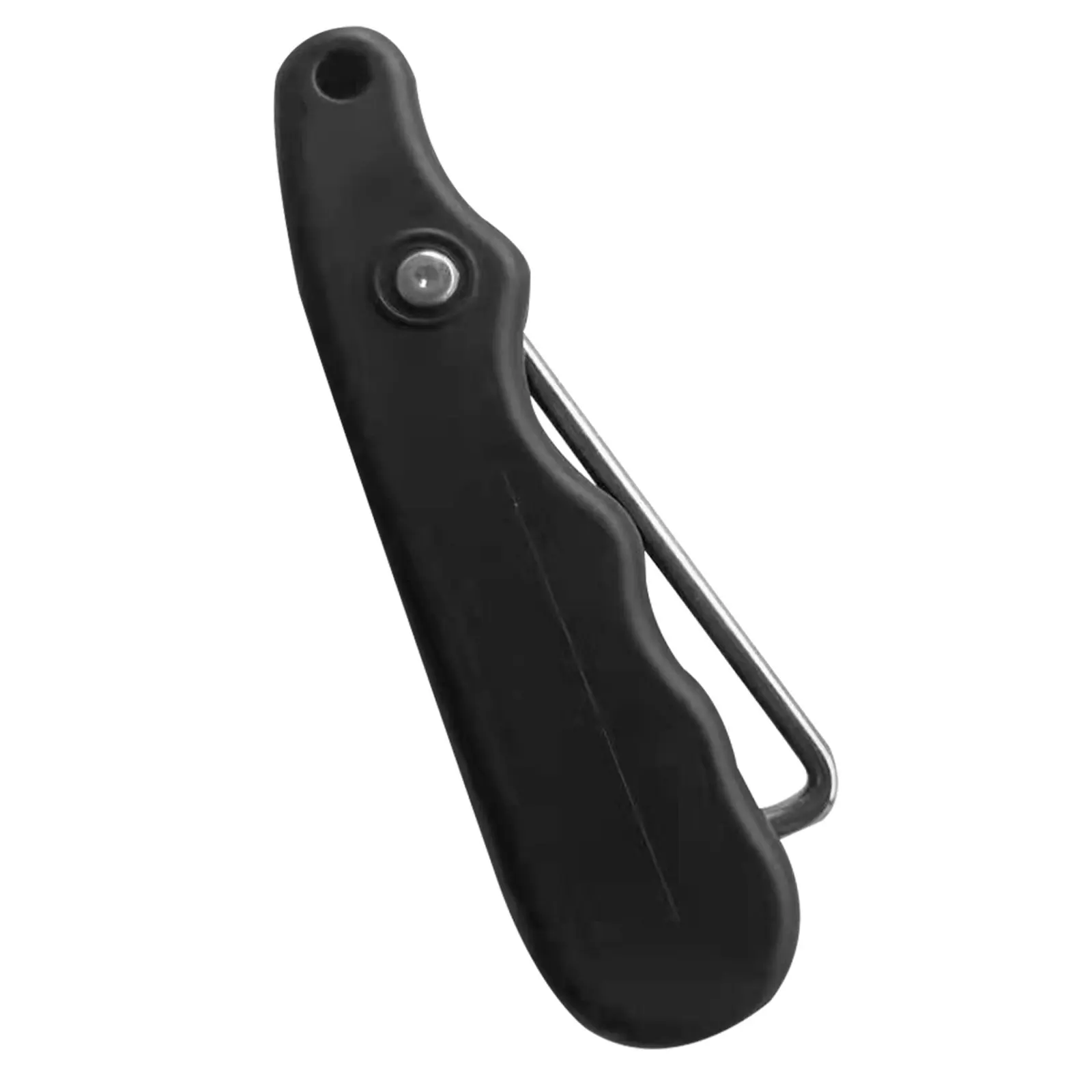 

Skate Lace Tightener Stainless Steel Folding Design Ice Hockey Skating Tool Parts Ergonomic Handle for All Hand Sizes Secure