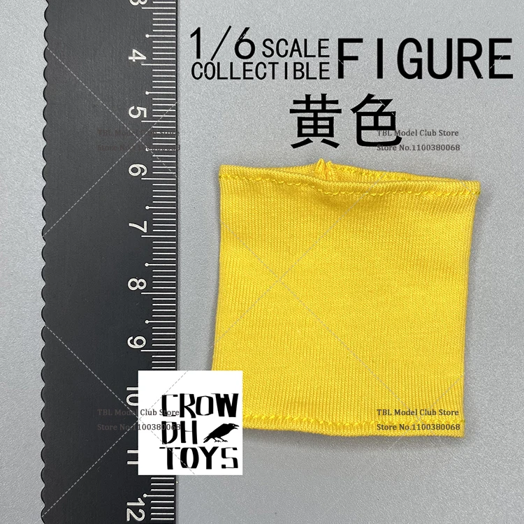 In Magazzino CROWDHTOYS 1/6 Bilancia Soldato Alla Moda Militare di Colore Solido Maschera Sciarpa Modello Accessori Per 12 ''Action Figure bambola