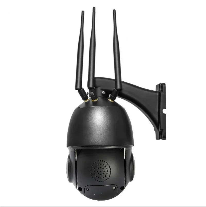 Telecamera IP PTZ 4G con zoom 30X Telecamera esterna CamHi 4K 8MP Monitoraggio umanoide Audio Telecamera CCTV Speed Dome senza fili notturna a colori