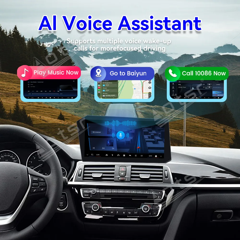 

12,9-дюймовый HD-радио с горизонтальным экраном для BMW 3 серии GT 2013-2017, автомобильный мультимедийный видеоплеер, GPS-навигация, блок Carplay