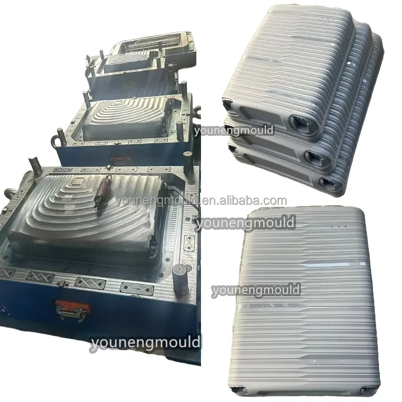 Factory Direct Sales of High-Quality Custom Plastic Injection Molds, Plastic Flip Storage Boxes, and Suitcase Molds