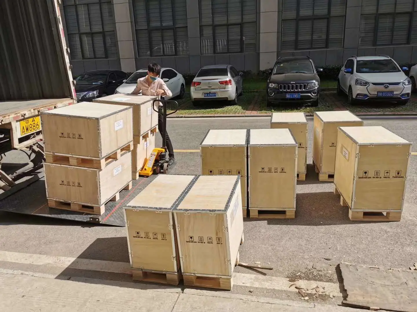 Agentschapsprijs JPT CW Fiber Laserbron 1KW 1.5KW 2KW Lasersnijmachine Power Module Lasergenerator