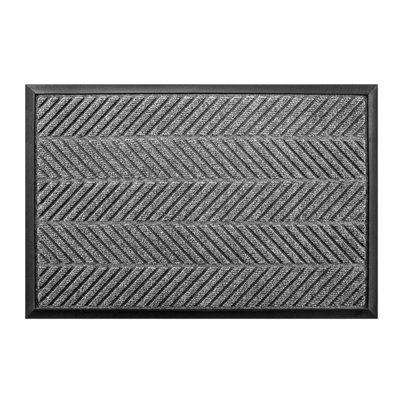 

A20F-тисненый нескользящий сверхмощный резиновый барьерный коврик для прихожей, кухонный коврик, дверной коврик