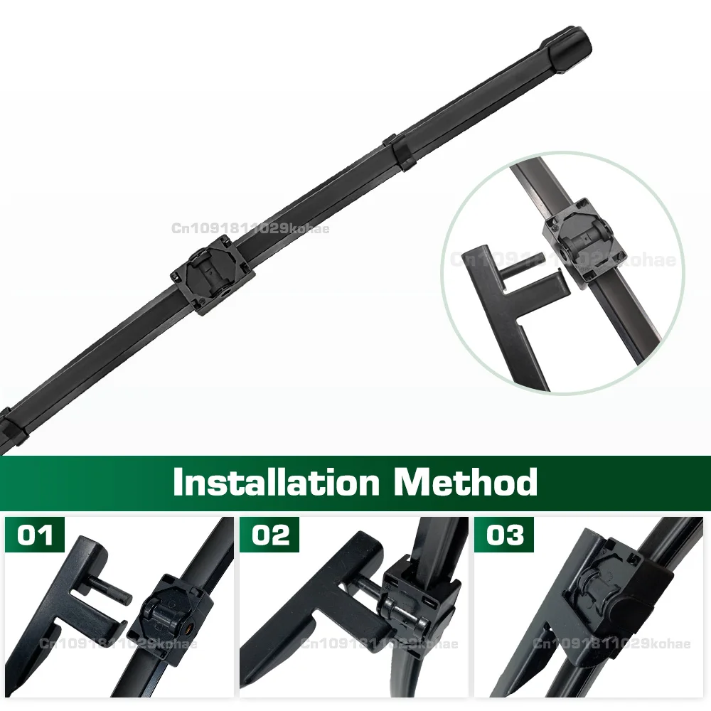 For BMW 3 Series E90 E91 2005-2009 2006 2007 2008 LHD&RHD Front Wiper Blades Windshield Windscreen Window Brush 24\