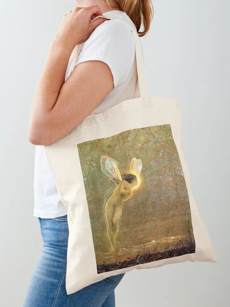 

Iris the Rainbow Goddess - John Atkinson Grimshaw Tote Bag tote bag large tote bag bags woman 2025