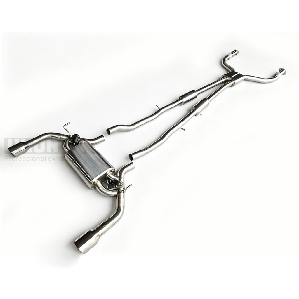 Stainless Steel Valve Exhaust Cat Back System for Infiniti FX35/FX37 3.5/3.7L & FX45 4.5L & FX50 5.0L 03-19 High Performance