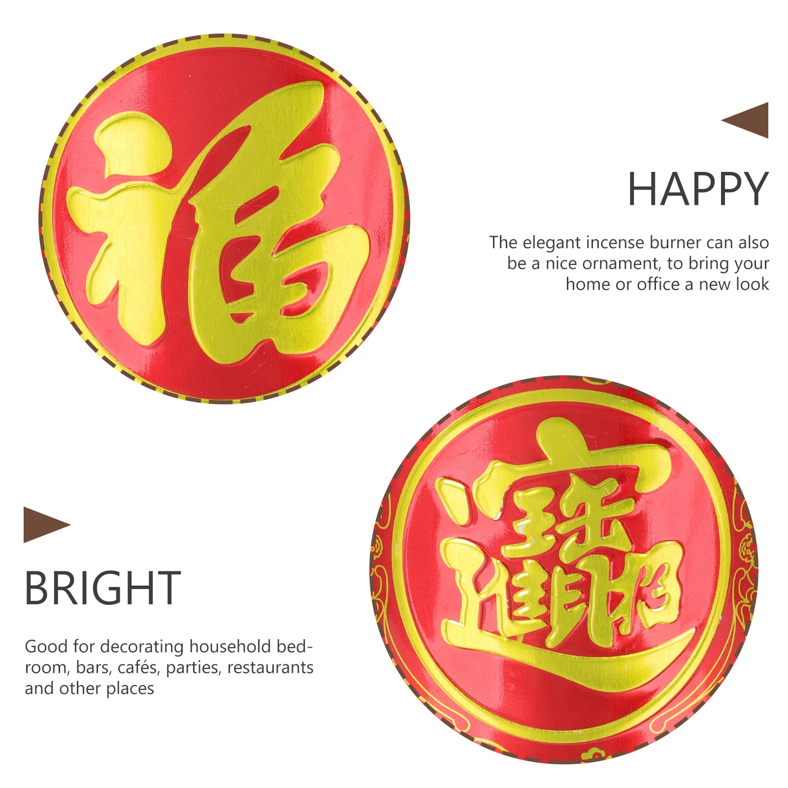 

Premium Metal Incense Holder Chinese Style Retro Burner for Bedroom Decor Parties Restaurants Compact Lightweight Sacrifice