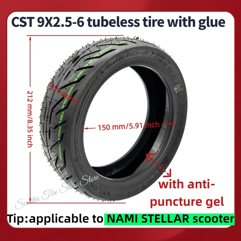 9X2.50-6 Cst Explos…