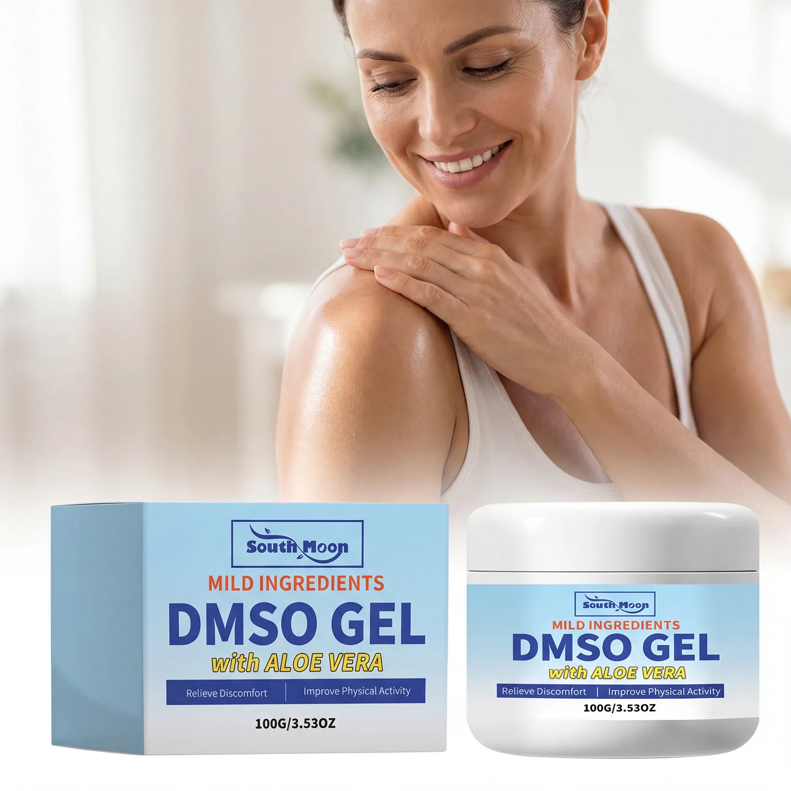 

Body Care Gel Gentle Moisturizing Soothes Tightness Improves Drying long-lasting hydration Care Body Skincare cream