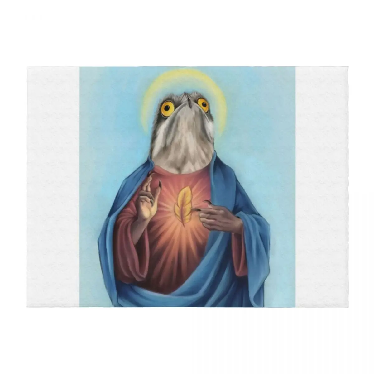 

Our Lord and savior potoo bird Throw Blanket Soft Big Bed Luxury Designer For Decorative Sofa Blankets