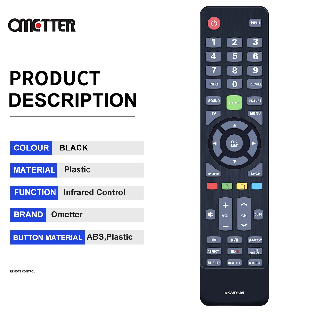 Новинка для пульта дистанционного управления Konka KK-WY605 Smart TV