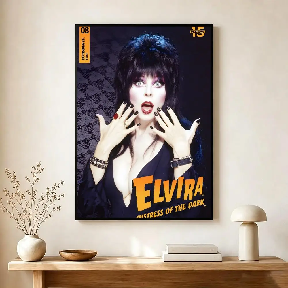 Spooky Hostess E-Elvira Mistress Of The Dark Poster Modern Home Decoration Interior Design & Contemporary Wall Art Collection