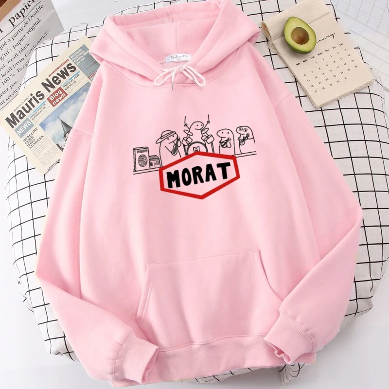 Morat Hoodie Harajuku Hoodies Women Ullzang Cute Autumn Sweatshirt Hoody Long Sleeve Fleece Pullover Sweater Sweatshirts