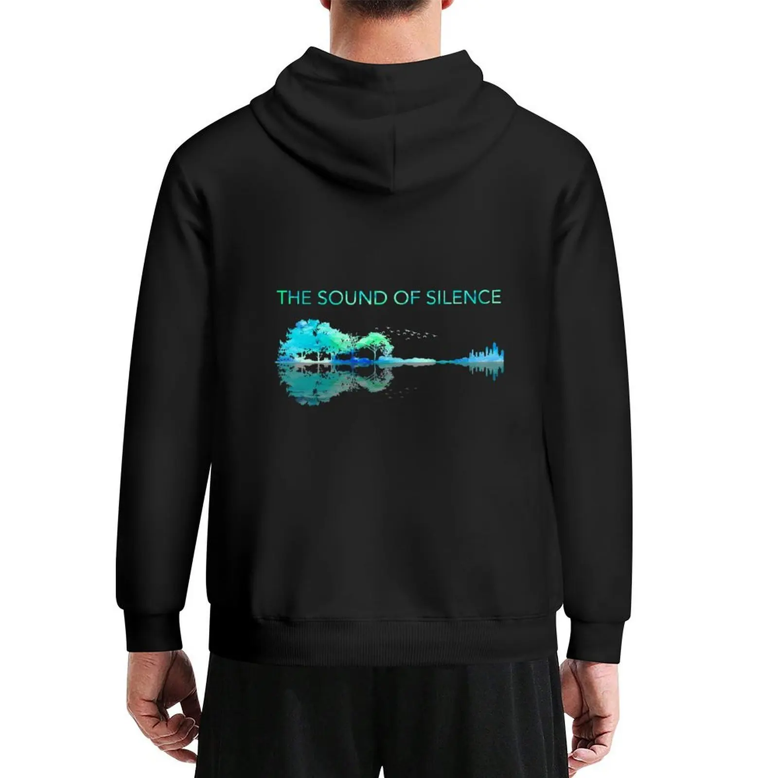 

The Sound Of Silence - Music Lovers - Music Shirt - Guitar Shirt Hoodie anime clothes men clothing autumn new products hoodie