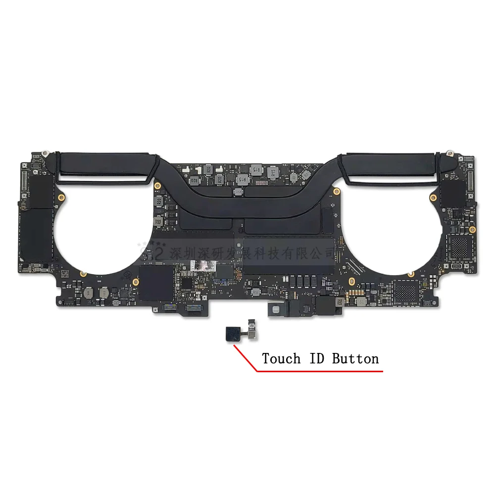 Imagem -02 - Placa-mãe de Laptop Testada com Touch id para Macbook Pro Logic Board i7 i9 16gb 32gb 15 Pol A1990 82001041-a 820-01814-a2023