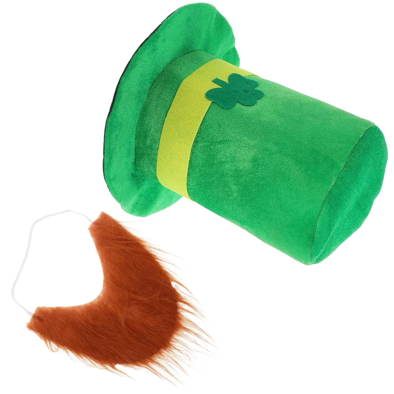 

1pcs Green Shamrock Top Hat Irish Festival Costume Accessory Patrick Day Party Parade Celebrations Decor Props Lightweight