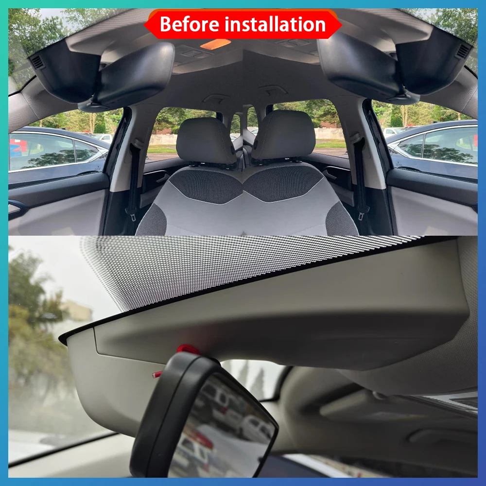 ZJCGO for Volkswagen VW Tharu 2021 2022 2023 2024 2025 4K Wifi DVR IMX335 OEM Car Video Recorder Dash Cam Front Rear Camera