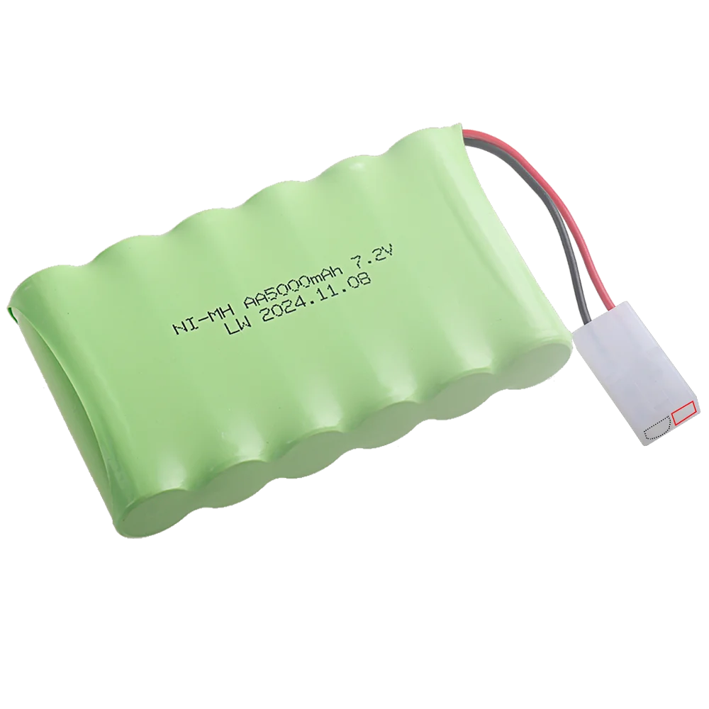 7.2V 5000mah upgrade NI-MH AA 3000mah Rechargeable Battery For Remote Control Toys Electric Car parts SM/JST/EL2P/TAMIYA Plug