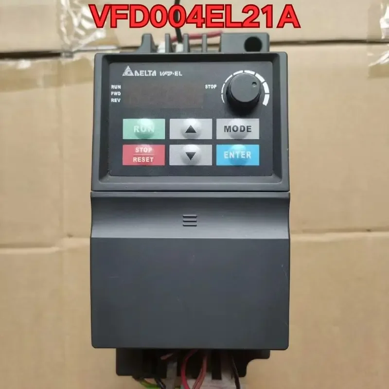 

Second-hand disassembled VFD004EL21A inverter function test is normal