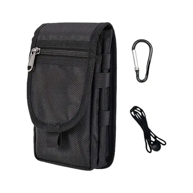 Cell Phone Belt Pouch Cell Phone Purse Waist Pack Bag Outdoor Portable Pouch Multifunctional For Cell Phones Up To 6.3 Inches